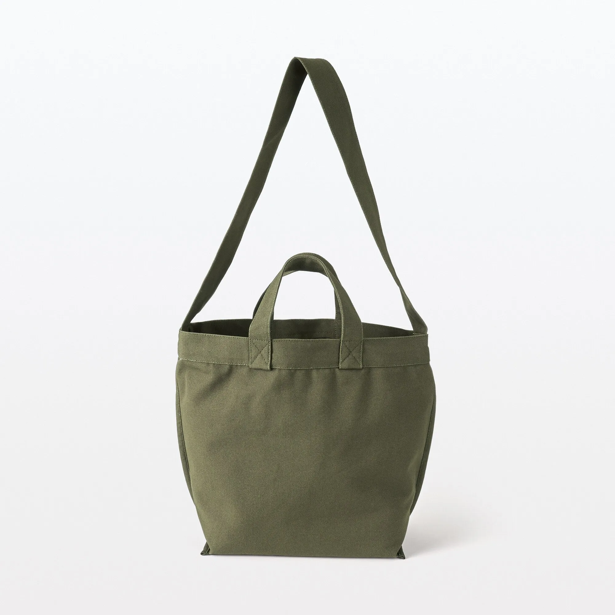 2-Way Canvas Tote Bag