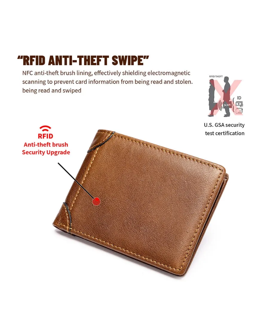 2H #1144 Genuine Leather Wallet