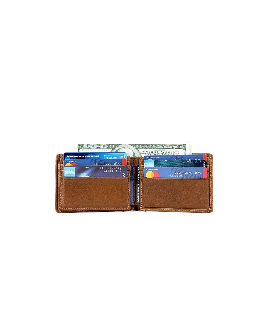 2H #1144 Genuine Leather Wallet