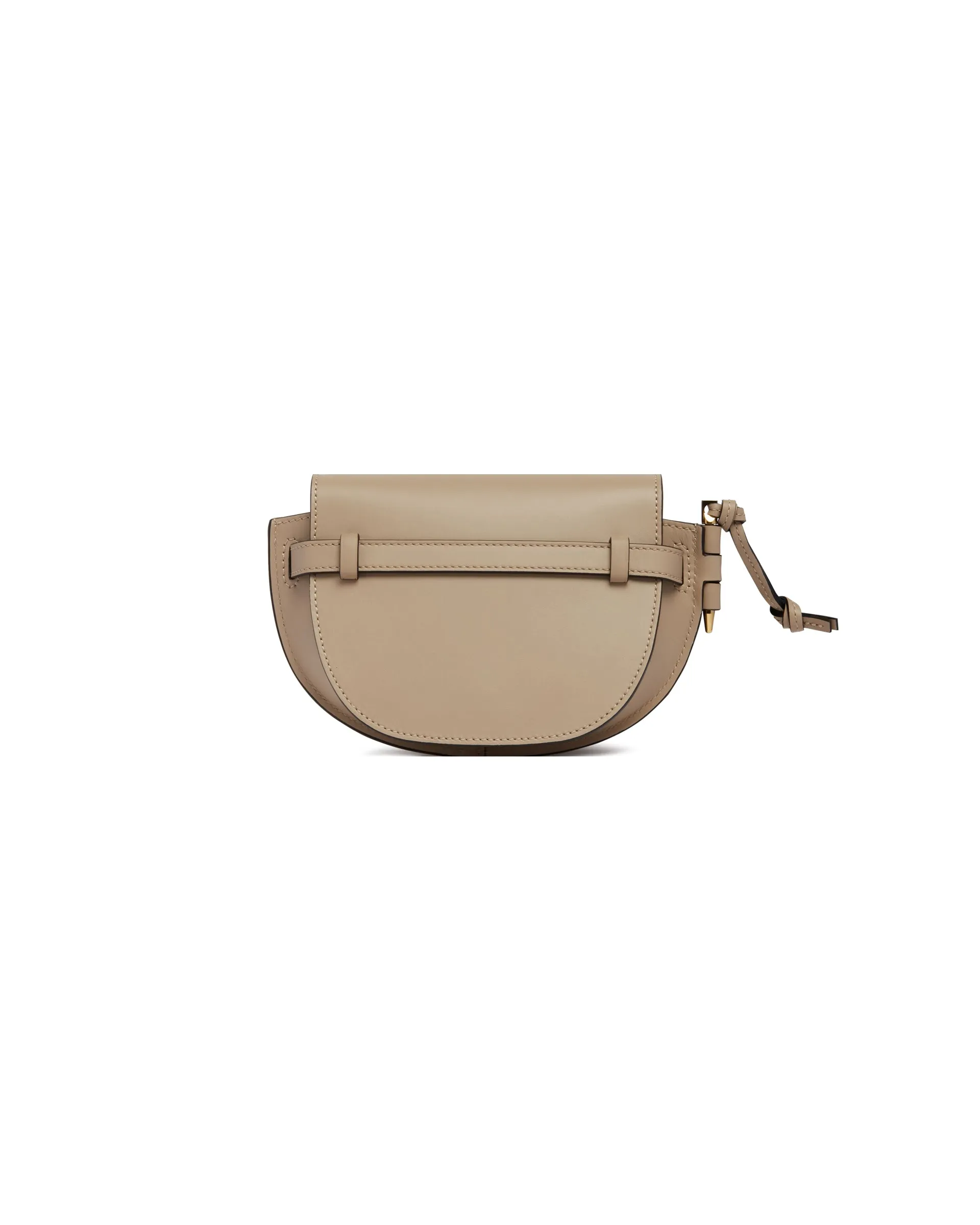 Beige Mini Gate Dual Bag