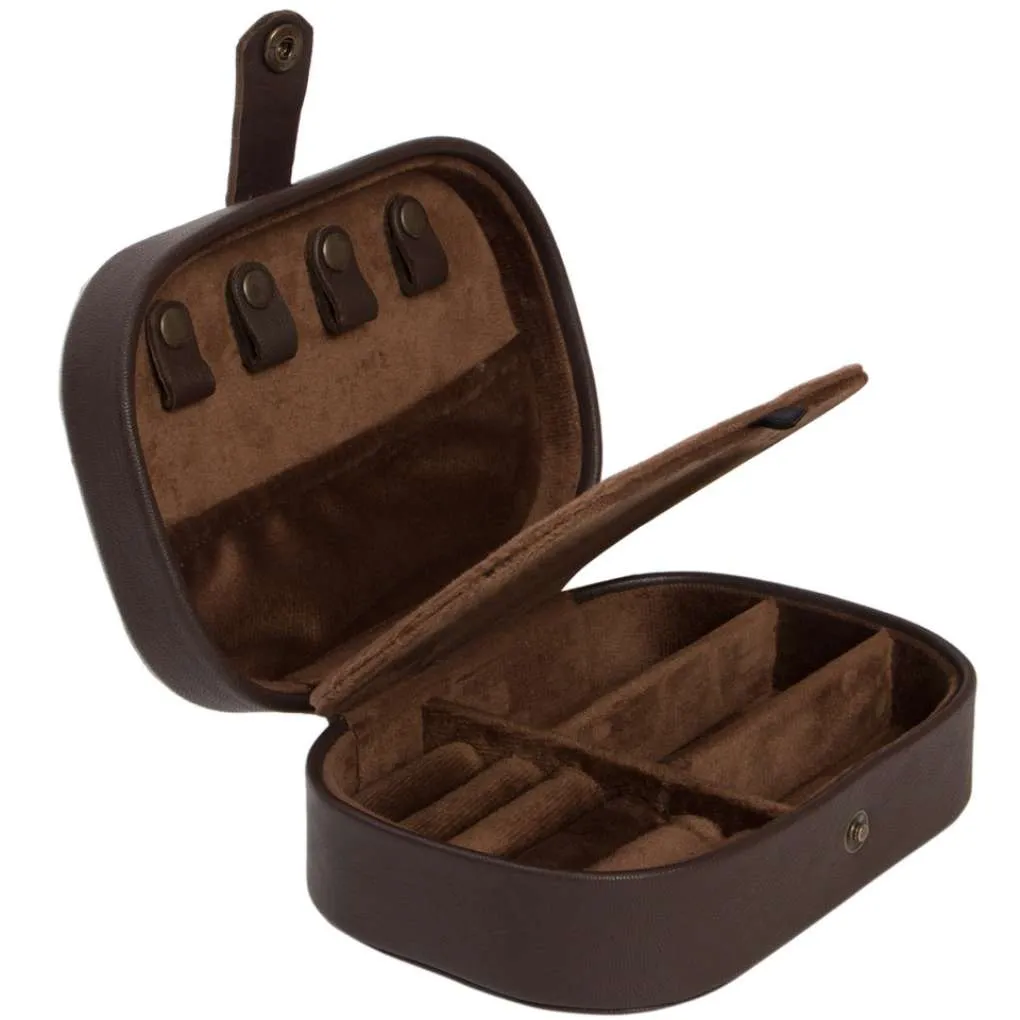 Design Edge Travel Cowhide Jewellery Box
