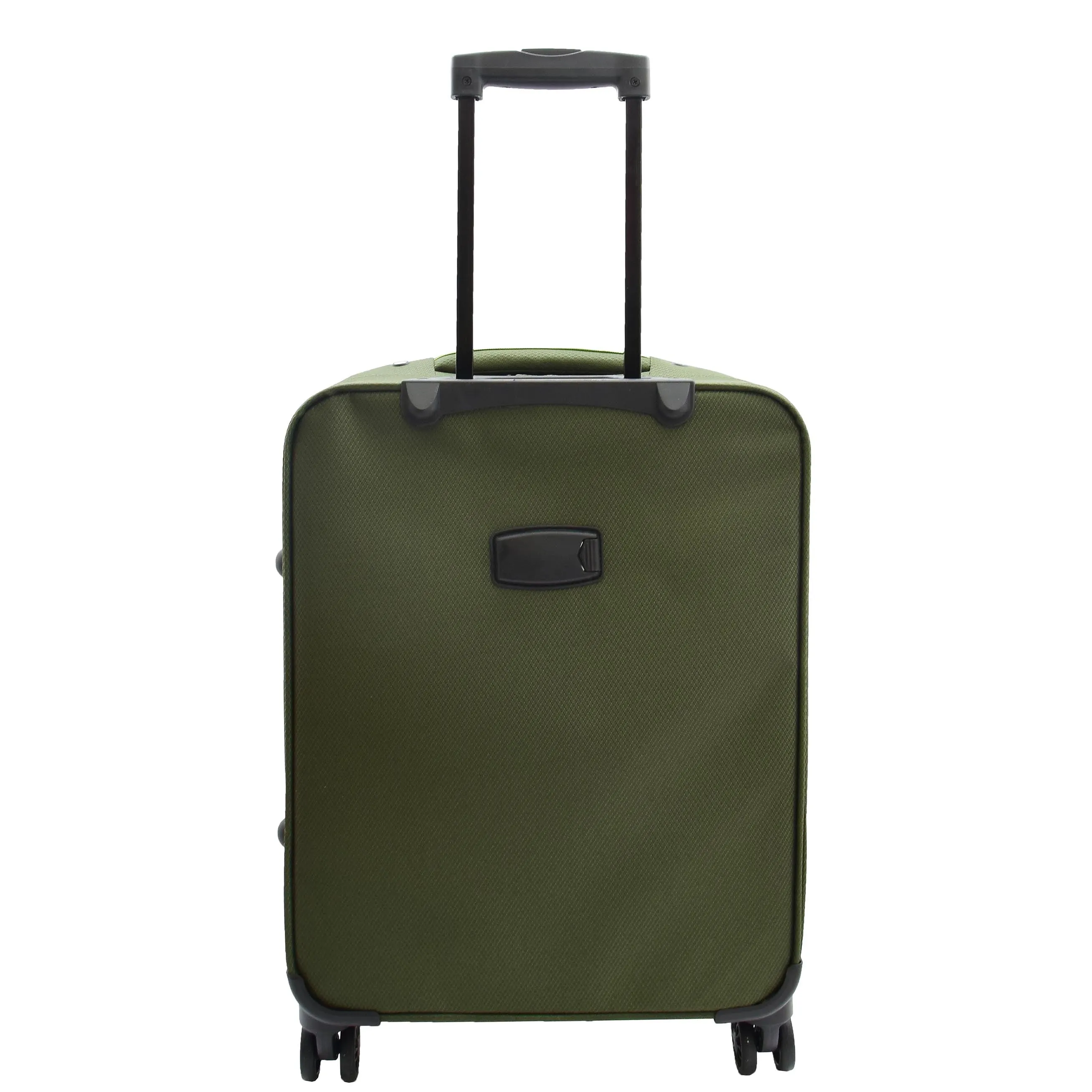 DR524 Expandable Lightweight Soft Luggage Suitcases With Four Wheels Green