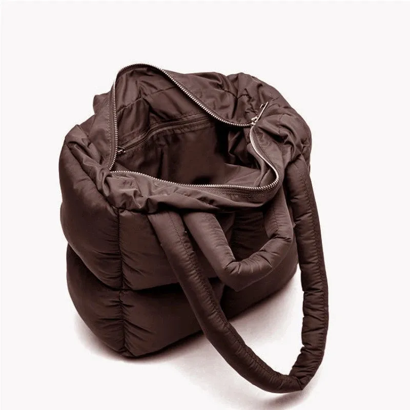 Go-To Puffer Padded Small Tote Bag