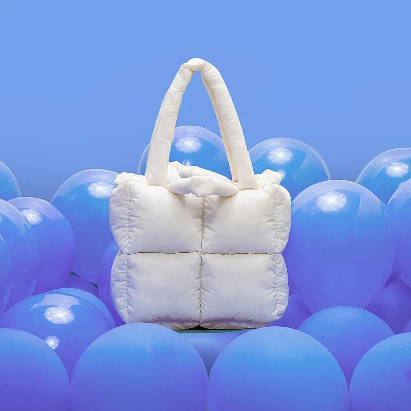 Go-To Puffer Padded Small Tote Bag
