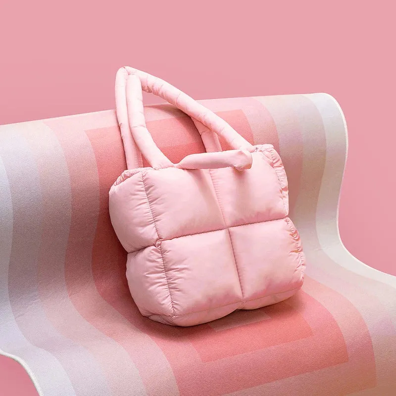 Go-To Puffer Padded Small Tote Bag