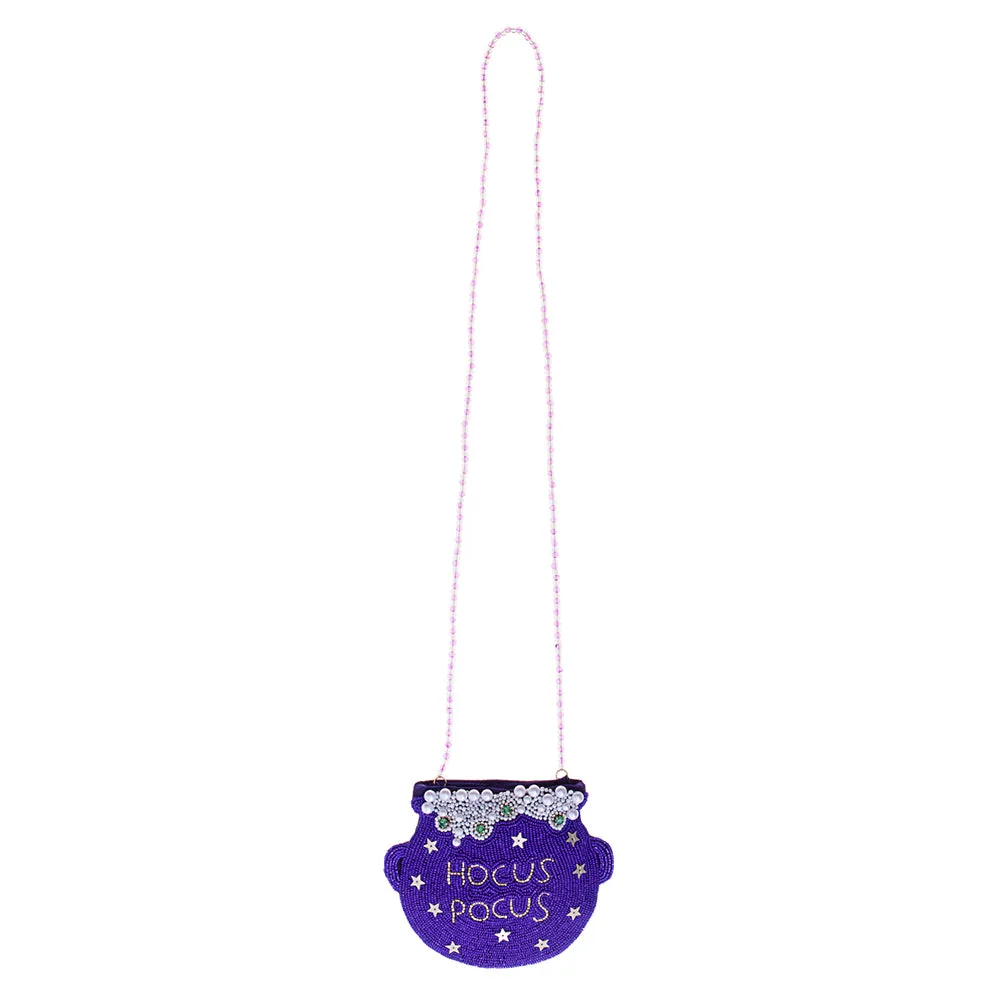 iLLASPARKZ HOCUS POCUS Cauldron Beaded Mini Crossbody Bag