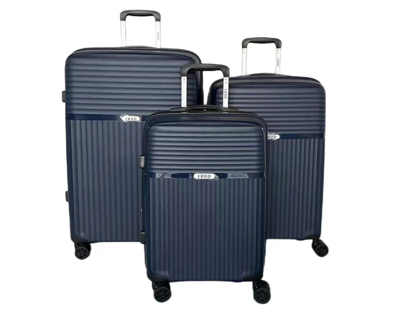 IZOD Siri Polycarbonate Hard shell Expandable Lightweight 360 Dual Spinning Wheels Combo Lock 28", 24", 20" 3 Piece Luggage Set