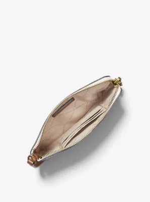 Jet Set Travel Large Logo Wristlet