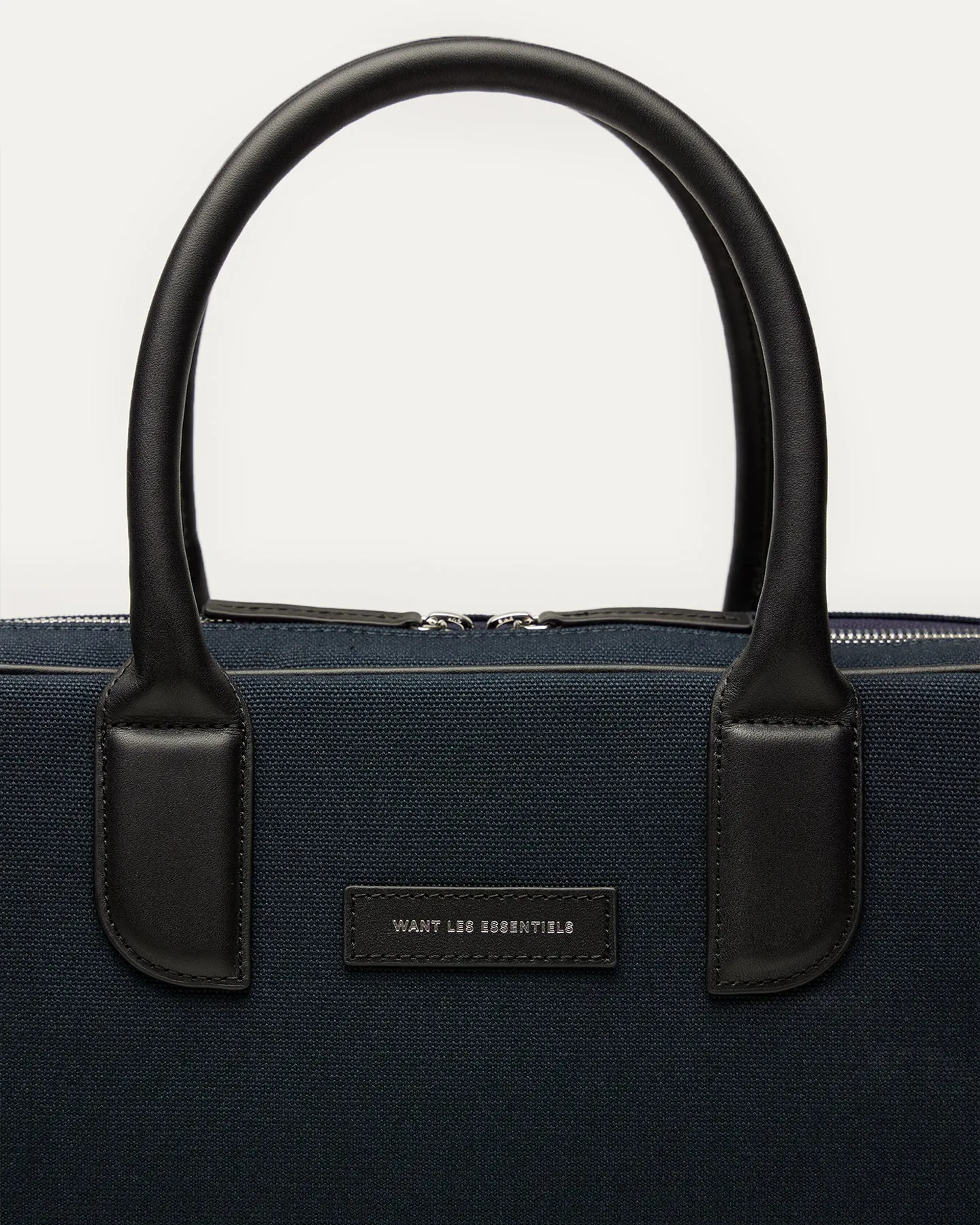 Lesage Organic Cotton Canvas Computer Bag