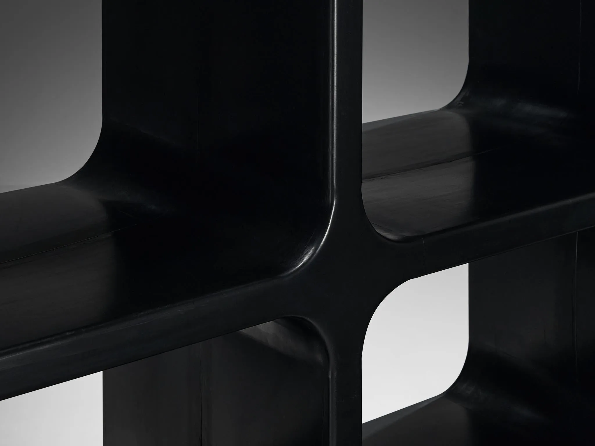 Marc Newson 'Kiss the Future' Storage Unit in Black Molded Polypropylene