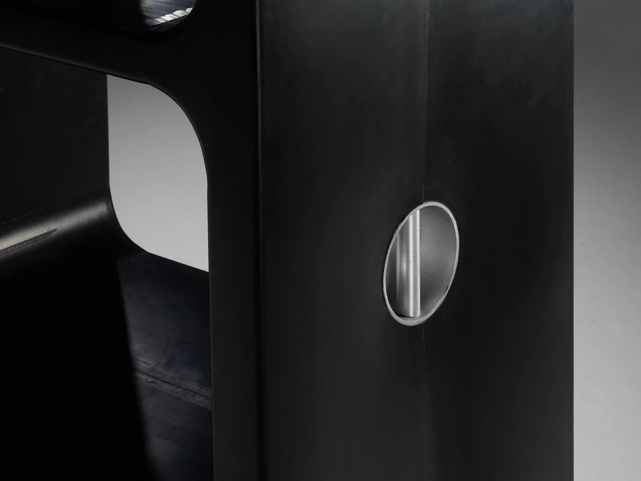 Marc Newson 'Kiss the Future' Storage Unit in Black Molded Polypropylene