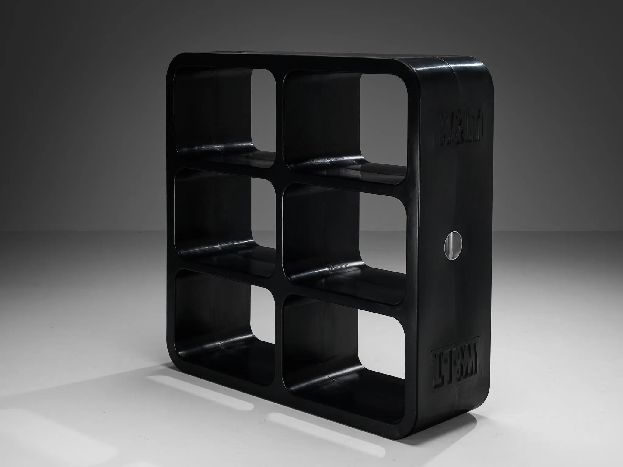 Marc Newson 'Kiss the Future' Storage Unit in Black Molded Polypropylene