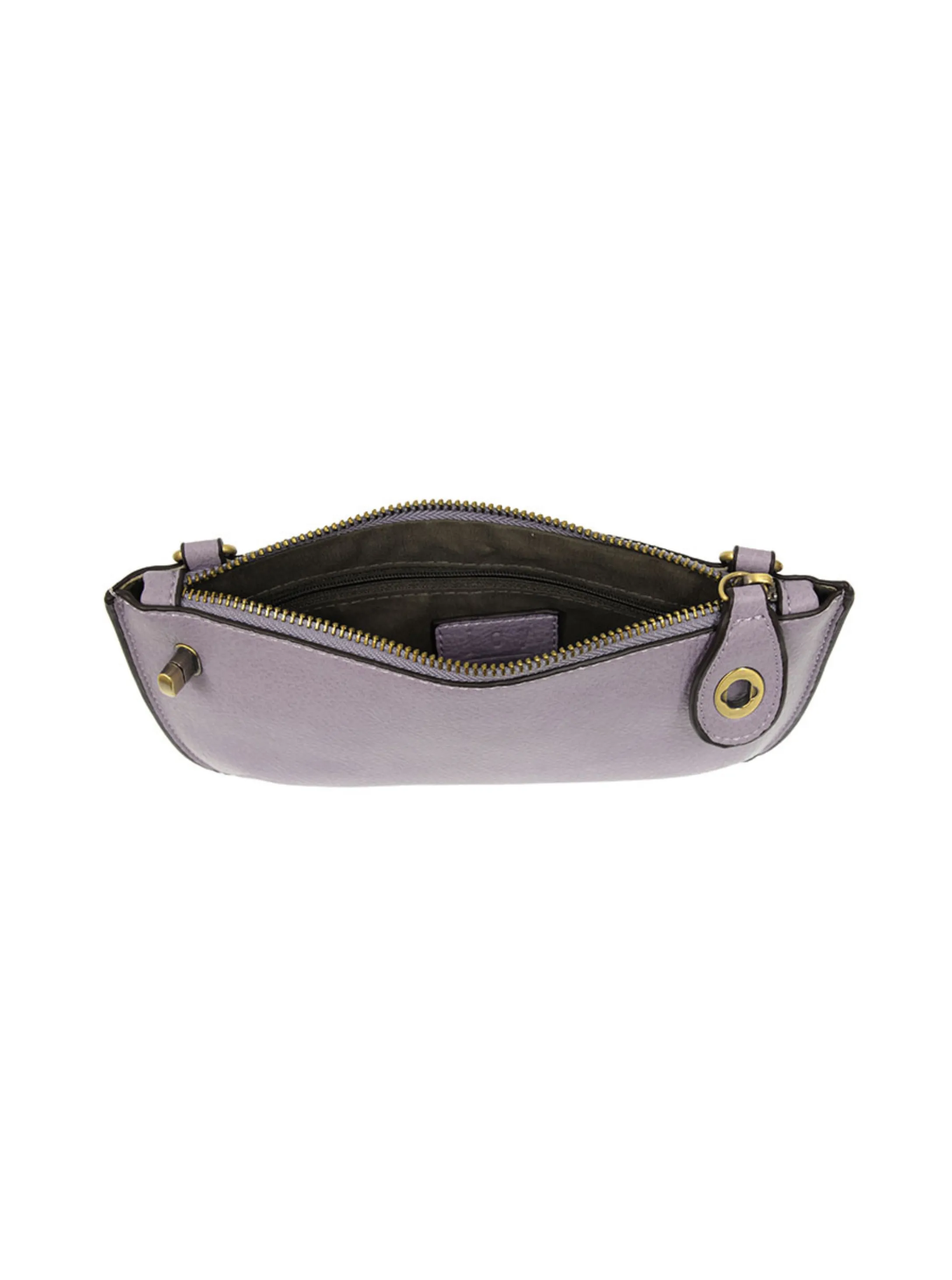 Mini Crossbody Wristlet Clutch [Soft Wisteria-L8000]