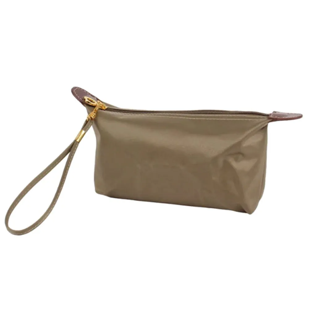 Monogram and Personalized Nylon Make Up Pouch