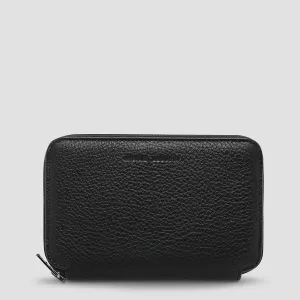 Nowhere To Be Found Travel Wallet - Black