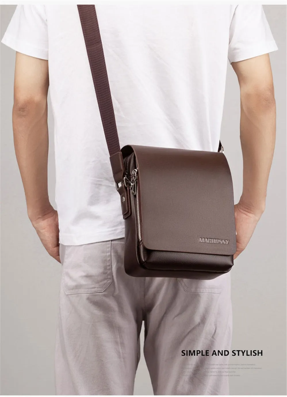 West Louis Men's Crossbody Multi-function Bag