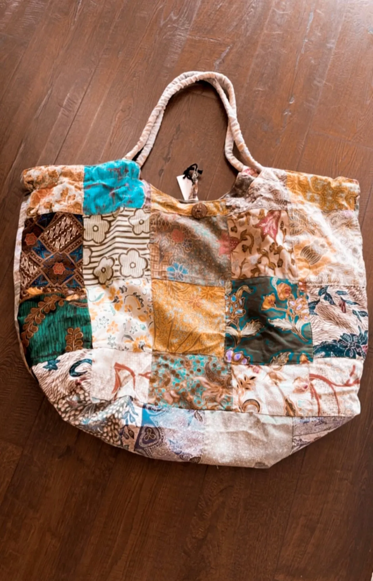 Woodstock Patchwork Tote